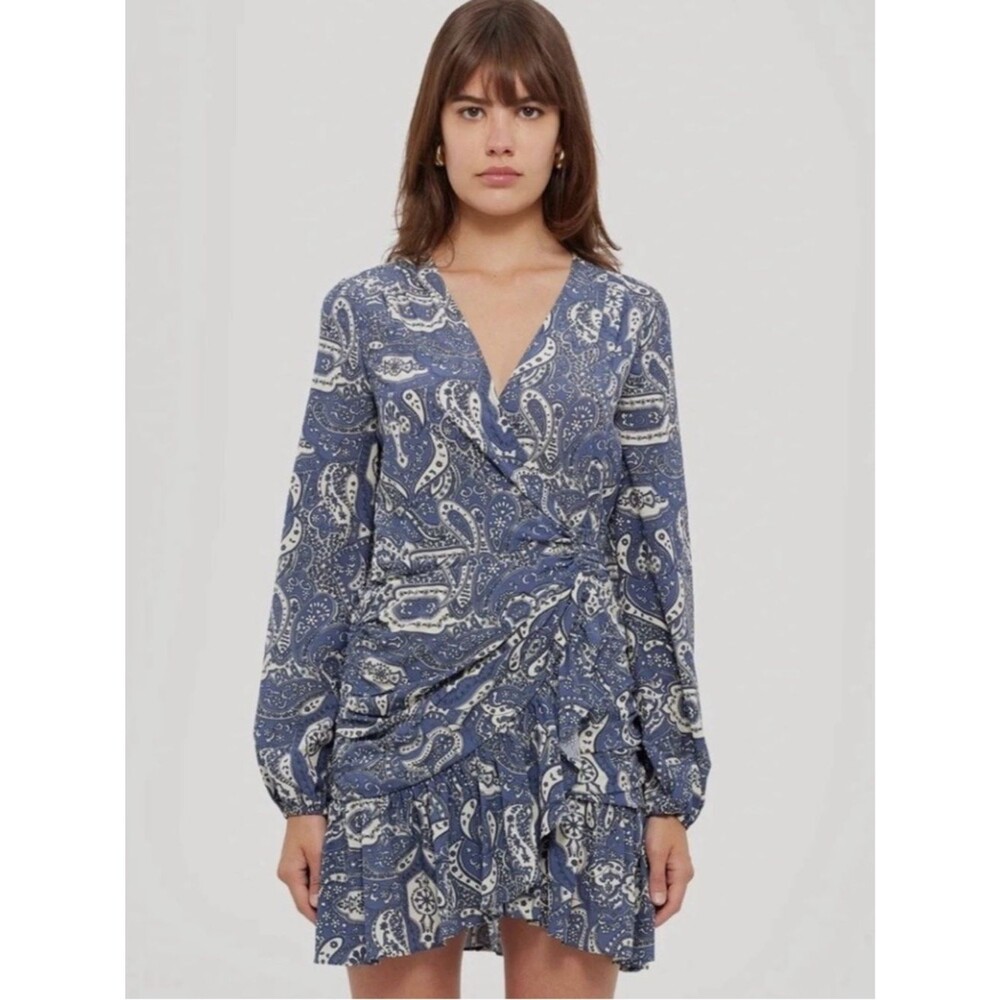 ✨ Veronica Beard Erinne Dress in Washed Indigo ✨